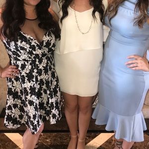 BCBGeneration Women's Mix-Media Cocktail Dress